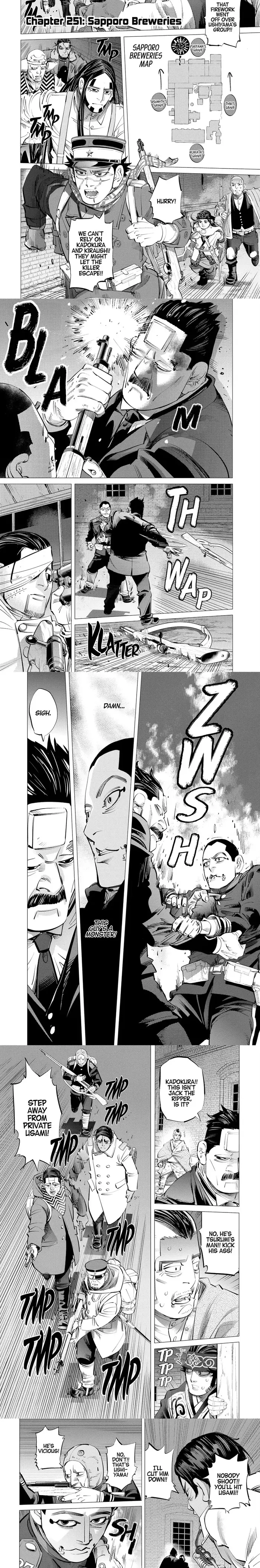 Golden Kamuy Chapter 251 image 2_optimized